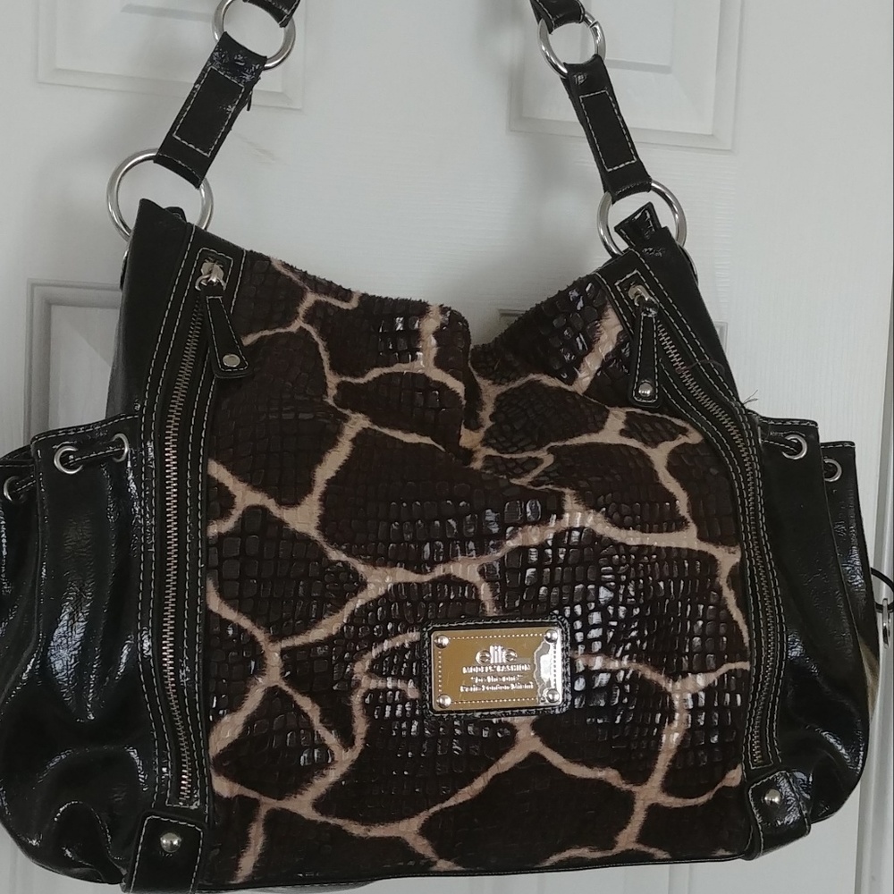 Faux Fur Elite Models Fashion Purse